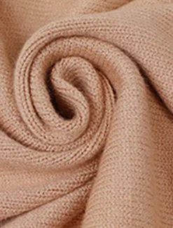 Online Women's Sweater Cardigan Casual Soft Pure Color Ribbed Open Front Pocket Knitted Long Sleeve Long Tops Knit Outdoor Daily Weekend Khaki Fall Winter Women Cardigans & Outerwears