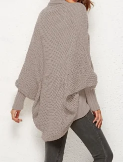 Hot Women's Sweater Cardigan Casual Soft Pure Color Ribbed Open Front Pocket Knitted Long Sleeve Regular Tops Knit Outdoor Daily Weekend Navy Blue Dark Green Fall Winter Women Cardigans & Outerwears