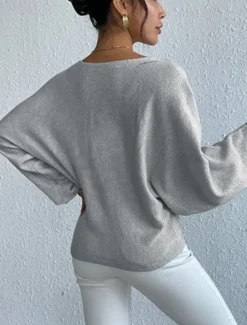 New Women's Sweater Daily Casual Floral Graphic Print Crew Neck Knitted Long Sleeve Long Tops Knit Home Work Daily Pink Blue Fall Winter Women Pullovers & Tops
