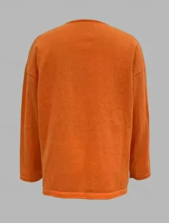 New Women's Sweater Fashion Streetwear Daily Solid Color V Neck Knitted Long Sleeve Long Tops Knit Outdoor Going out Fall Winter Women Pullovers & Tops