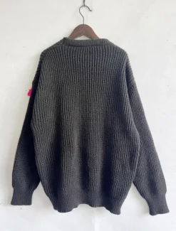 Discount Women's Sweater Ugly Sweater Casual Soft Santa Claus Ribbed Crew Neck Knitted Long Sleeve Regular Tops Knit Outdoor Daily Weekend Black Fall Winter Women Pullovers & Tops