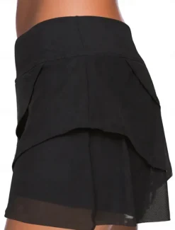 Online Women's Swimsuits Bikini Bottom Skirt Swimsuit High Waist Vacation Beach Wear Solid Color Sleeveless Bathing Suits Women Bikinis