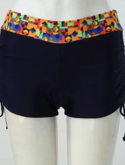 Outlet Women's Swimwear Bikini 2 Piece Shorts Swimsuit Backless Slim Vacation Beach Wear Floral Halter Neck Sleeveless Bathing Suits Women Leopard Swimwear