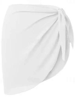 Best Women's Swimwear Cover Up Swimsuit Vacation Fashion Solid Color Sleeveless Bathing Suits Women Cover Up