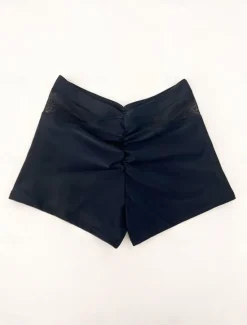 Sale Women's Swimwear Stretchy Boxer Shorts Swimsuit High Waist Vacation Beach Wear Solid Color Sleeveless Bathing Suits Women Bikinis