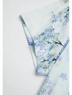 Online Women's T Shirt Basic Floral Print Short Sleeve Regular Tops Round Neck Daily Weekend Women Spring Tops