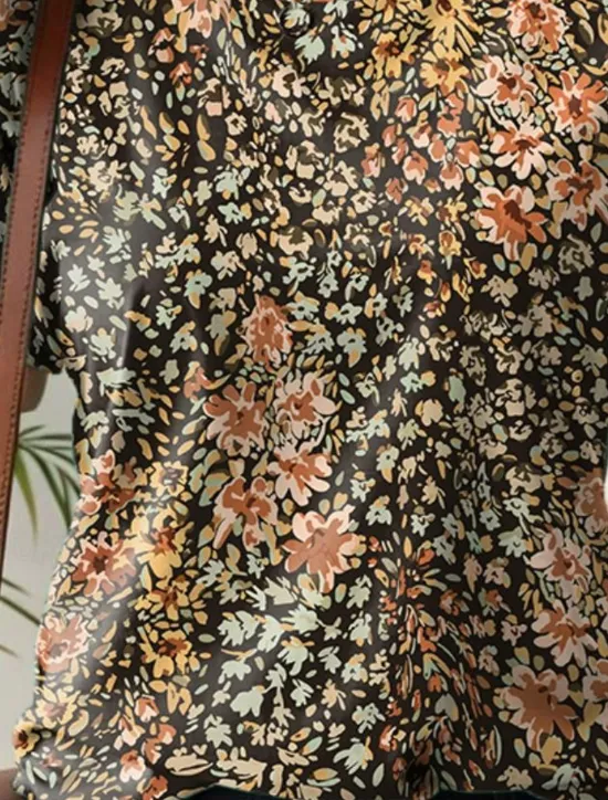 Online Women's T Shirt Floral Stylish Casual Short Sleeve Crew Neck Regular Tops Daily Print Summer Women Spring Tops|T-Shirts