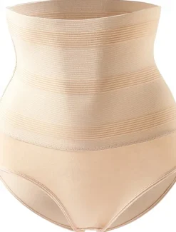 Sale Women's Thong Shapewear High Waist Cincher Body Shaper Tummy Control Panties Slimming Briefs Home Outfits Women Shapewear