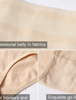 Sale Women's Thong Shapewear High Waist Cincher Body Shaper Tummy Control Panties Slimming Briefs Home Outfits Women Shapewear