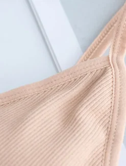 Clearance Women's Top Pure Color Fashion Sport Simple Daily Nylon Breathable Straps Sleeveless Tank Top Backless Chest pads Summer Spring Home Outfits Women Lingerie
