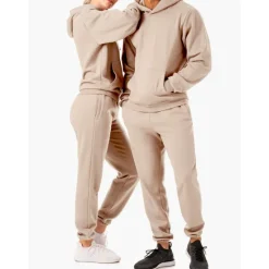 Online Women's Tracksuit Sweatsuit Casual Fall Long Sleeve Velvet Thermal Warm Soft Fitness Running Jogging Sportswear Activewear Solid Colored Navy Black White Women Two Piece Sets