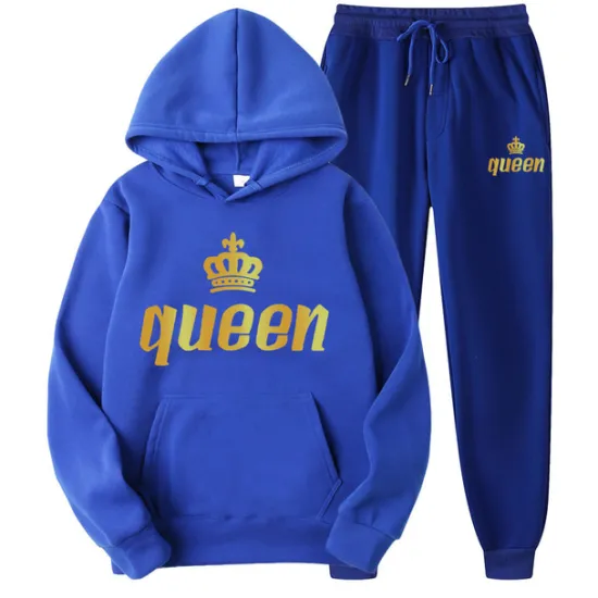 Online Women's Tracksuit Sweatsuit Casual Fall Long Sleeve Velvet Thermal Warm Soft Fitness Running Jogging Sportswear Activewear Solid Colored Navy Black White Women Two Piece Sets