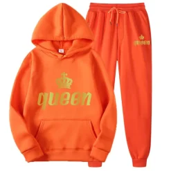 Online Women's Tracksuit Sweatsuit Casual Fall Long Sleeve Velvet Thermal Warm Soft Fitness Running Jogging Sportswear Activewear Solid Colored Navy Black White Women Two Piece Sets