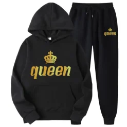 Online Women's Tracksuit Sweatsuit Casual Fall Long Sleeve Velvet Thermal Warm Soft Fitness Running Jogging Sportswear Activewear Solid Colored Navy Black White Women Two Piece Sets