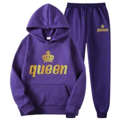 Online Women's Tracksuit Sweatsuit Casual Fall Long Sleeve Velvet Thermal Warm Soft Fitness Running Jogging Sportswear Activewear Solid Colored Navy Black White Women Two Piece Sets