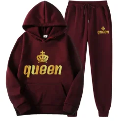 Online Women's Tracksuit Sweatsuit Casual Fall Long Sleeve Velvet Thermal Warm Soft Fitness Running Jogging Sportswear Activewear Solid Colored Navy Black White Women Two Piece Sets