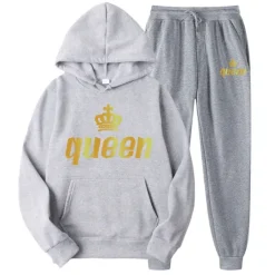 Online Women's Tracksuit Sweatsuit Casual Fall Long Sleeve Velvet Thermal Warm Soft Fitness Running Jogging Sportswear Activewear Solid Colored Navy Black White Women Two Piece Sets