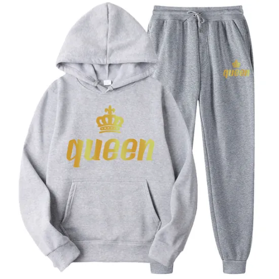 Online Women's Tracksuit Sweatsuit Casual Fall Long Sleeve Velvet Thermal Warm Soft Fitness Running Jogging Sportswear Activewear Solid Colored Navy Black White Women Two Piece Sets