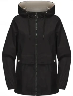 Hot Women's Trench Coat Hoodie Jacket Comfortable Breathable Zipper Pocket Casual Plain Vacation Street Daily Wear Going out Zipper Regular Hoodie Regular Fit Long Sleeve Outerwear Black Yellow Wine Women Jackets|Coats & Trench Coats