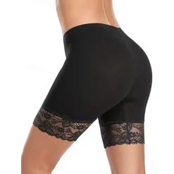Discount Women's Underwear Shorts Leggings Modal Lace Solid Colored Short Nude Home Outfits Women Shapewear