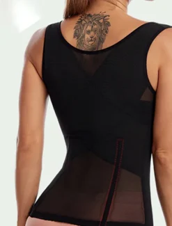 Discount Women's Waist Trainer Corsets Shapewears Tummy Control Push Up Front Close Office Yoga Running Gym Sport Breathable Comfortable Pure Color Hook & Eye Home Outfits Women Shapewear