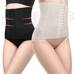 Sale Women's Waist Trainer Shapewears Tummy Control Push Up Front Close Office Yoga Running Gym Plus Size Sport Breathable Solid Color Hook & Eye Home Outfits Women Shapewear