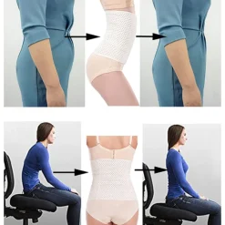 Women's Waist Trainer Shapewears Tummy Control Push Up Front Close Office Yoga Running Gym Plus Size Sport Breathable Solid Color Hook & Eye Home Outfits Women Shapewear