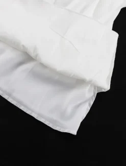 New Women's Dress Mini Dress Ruffle Date Vacation Streetwear Casual V Neck Long Sleeve Color Women White Dresses