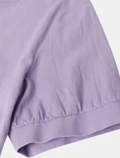 Sale Women's White Purple Green Summer Midi Dress Linen-Inspired Dresses Smock Dress Solid Basic Casual Daily Loose Fit Crew Neck Women Dresses