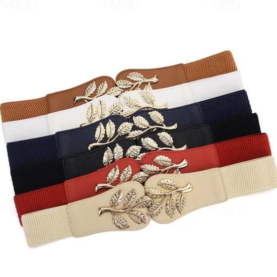 Hot Women's Wide Belt Corset Belt Canvas Metal Bucke Geometric Cord Wowen Formal Work Daily Black White Red Navy Blue Women Belt