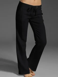 New Women's Wide Leg Baggy Pants Chinos Fashion Basic Casual Full Length High Waist Solid Color Plain Pocket Comfy Soft Comfortable Micro-elastic Outdoor Street Light Gray Black White Red Summer Spring Women Pants
