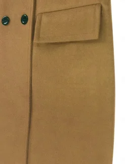 Women's Winter Coat Coat Cloak / Capes Windproof Warm Pocket Casual Street Style Plain Vacation Work Street Daily Wear Single Breasted Turndown Loose Fit Long Sleeve Outerwear Red Blue Green Fall Women Coats & Trench Coats