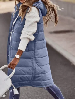 Hot Women's Winter Coat Down Jacket Puffer Vest Jacket Casual Jacket Outdoor Street Wear Fall Winter Coat Casual Women Puffers & Parka