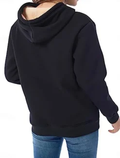 Hot Women's Winter Coat Sherpa Jacket Hoodie Jacket Outdoor Street Daily Wear Fall Winter Regular Coat Regular Fit Thermal Warm Breathable Stylish Casual Jacket Long Sleeve Plain with Pockets Full Zip Women Fleece-Lined Jackets