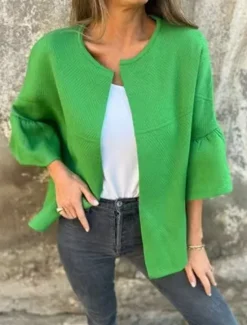 Hot Women's Winter Jacket Outdoor Street Daily Wear Fall Winter Regular Coat Regular Fit Thermal Warm Breathable Stylish Casual Jacket 3/4 Length Sleeve Plain Oversize Black Red Green Women Jackets