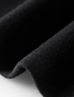 Best Women's Wool Blend Coat Winter Singel Breasted Lapel Long Pea Coat Fall Over Coat Formal Office Windproof Warm Simple Elegant & Luxurious Basic Jacket Long Sleeve Black Women Coats & Trench Coats