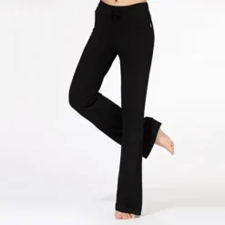 Best Women's Yoga Pants Drawstring Flare Leg Breathable Quick Dry Moisture Wicking Zumba Yoga Fitness Bottoms White Green Modal Plus Size Sports Activewear Stretchy Loose Fit Street Casual Women Pants