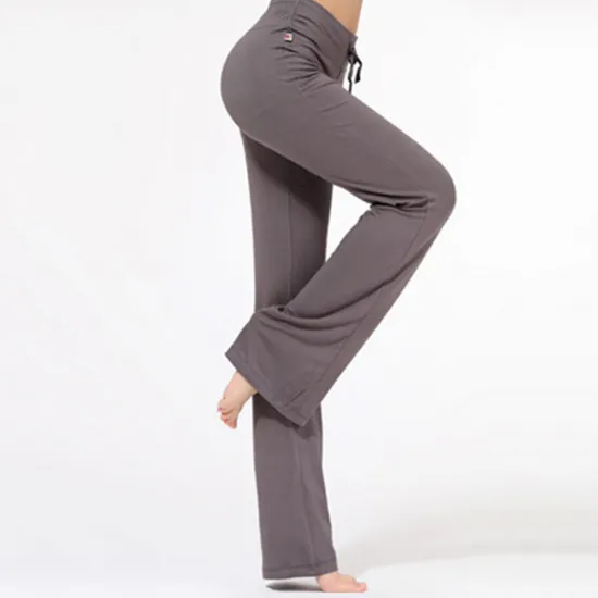Best Women's Yoga Pants Drawstring Flare Leg Breathable Quick Dry Moisture Wicking Zumba Yoga Fitness Bottoms White Green Modal Plus Size Sports Activewear Stretchy Loose Fit Street Casual Women Pants