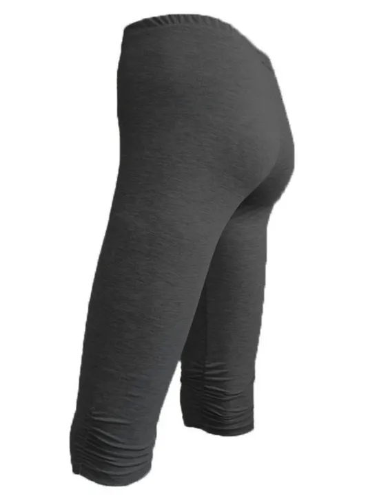 Discount Women's Yoga Pants Sun Protection Tummy Control Butt Lift High Waist Yoga Fitness Gym Workout Capri Leggings Bottoms Violet Black White Sports Activewear High Elasticity Skinny Women Leggings