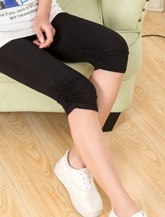 Discount Women's Yoga Pants Sun Protection Tummy Control Butt Lift High Waist Yoga Fitness Gym Workout Capri Leggings Bottoms Violet Black White Sports Activewear High Elasticity Skinny Women Leggings